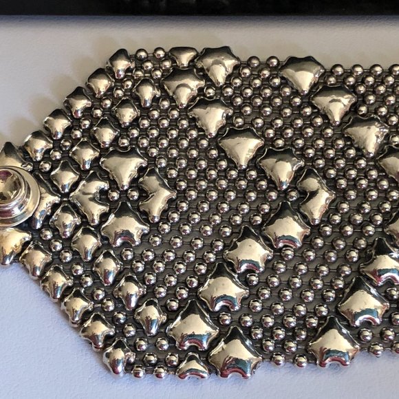 Sergio Gutierrez Liquid Metal B10 Silver Mesh Bracelet - Picture 7 of 12